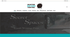 Desktop Screenshot of hunterwriterscentre.org